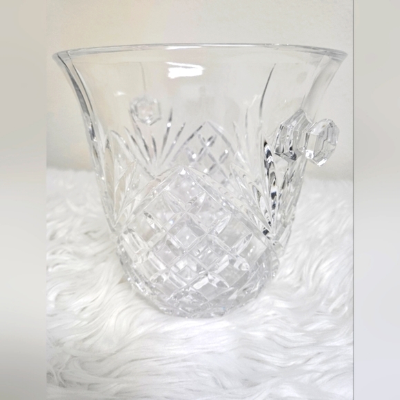 Godinger Crystal Glass Ice Bucket - Picture 5 of 6